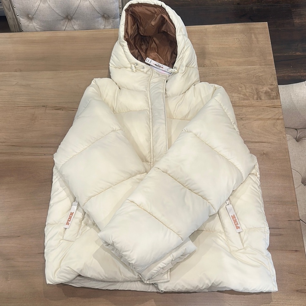 PINK Marshmellow Puffer jacket